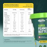 Super Peanut Butter with KSM-66 Ashwagandha Chocolate Crunch 1kg