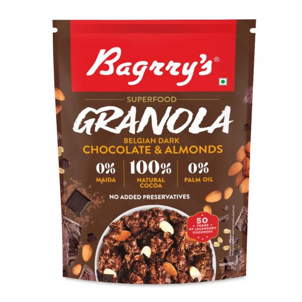 Granola Belgian Dark Chocolate & Almonds 400g