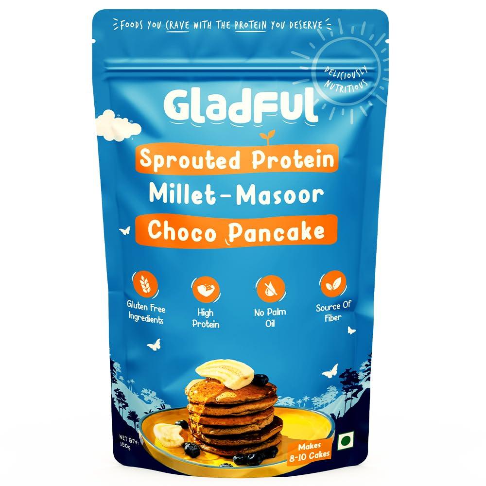 Chocolate Millet Pancake