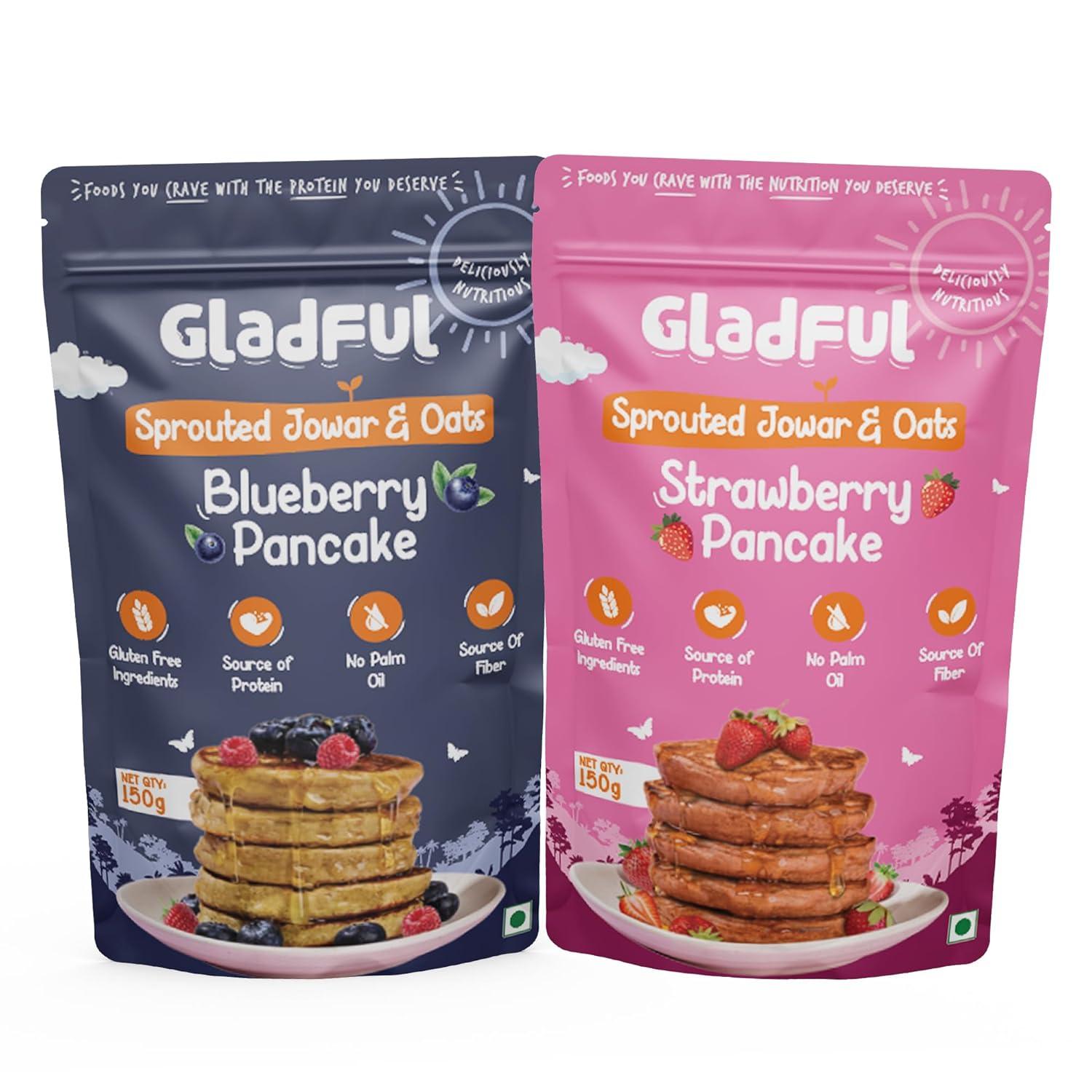 Strawberry and Blueberry Pancake Mix