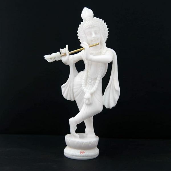 Krishna Idol (6.4 cm x 3.8 cm x 14.6 cm)