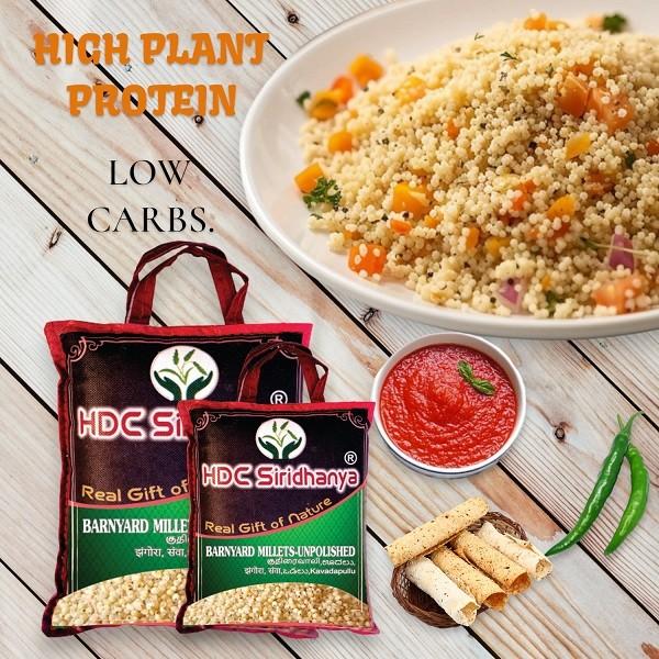 barnyard Millet Unpolished & Organic