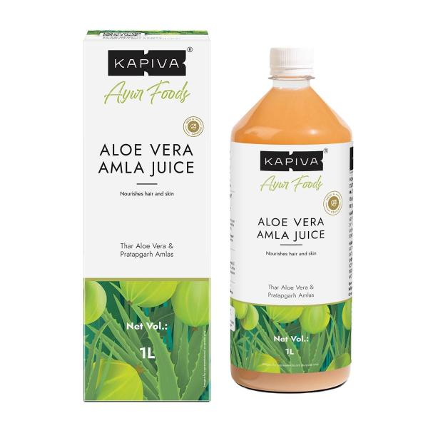 Aloe Vera + Amla Juice | Cold-pressed Juice for Glowing Skin