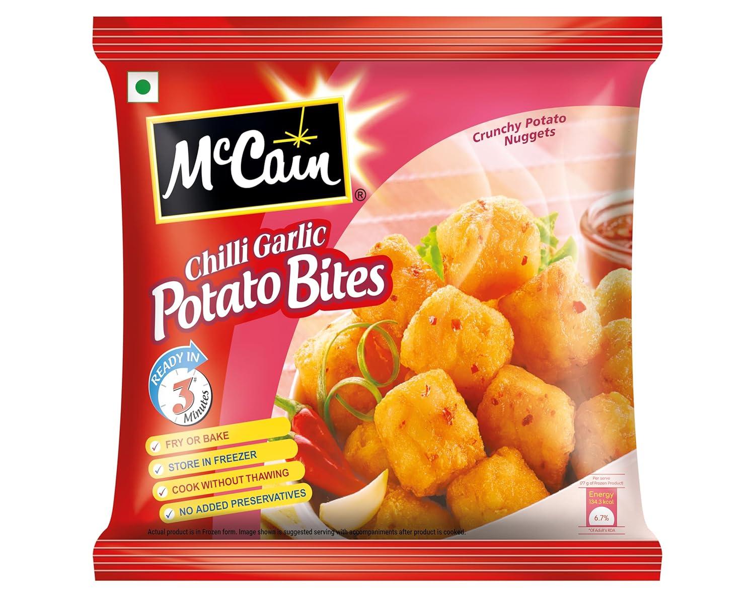 Chilli Garlic Potato Bites 420 g