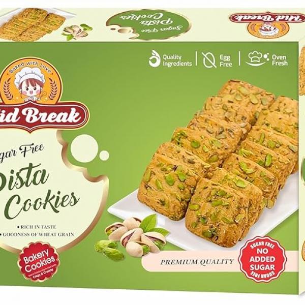 Sugar-Free Pistachio Biscuits