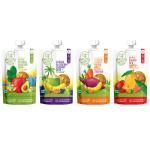 Baby Food Puree Pouch - Veggie Lovers Combo Pack of 4