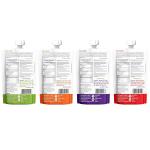 Baby Food Puree Pouch - Veggie Lovers Combo Pack of 4