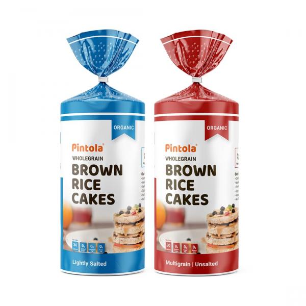 Organic Wholegrain Brown Rice Cakes