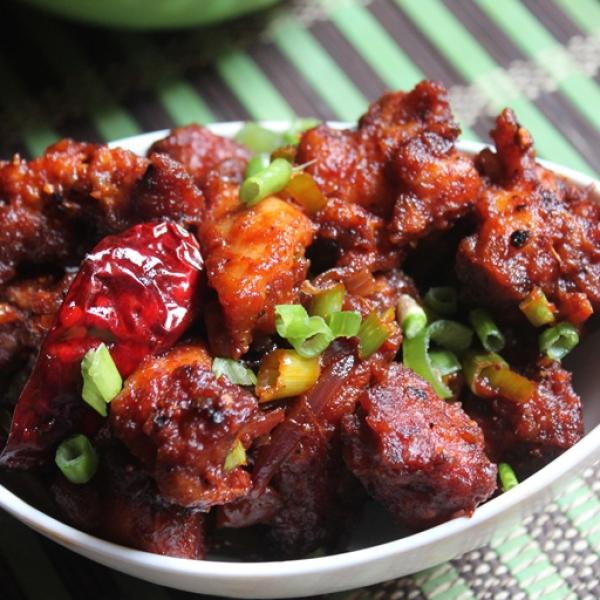 Chilly Chicken Dry