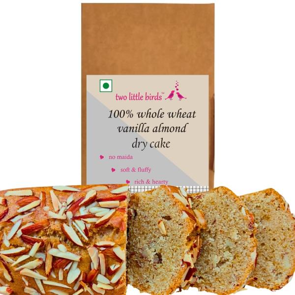 Whole Wheat Vanilla Almond Dry Cake