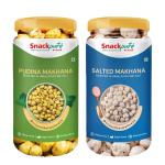 SNACKPURE Pudina & Salted Makhana Combo Pack